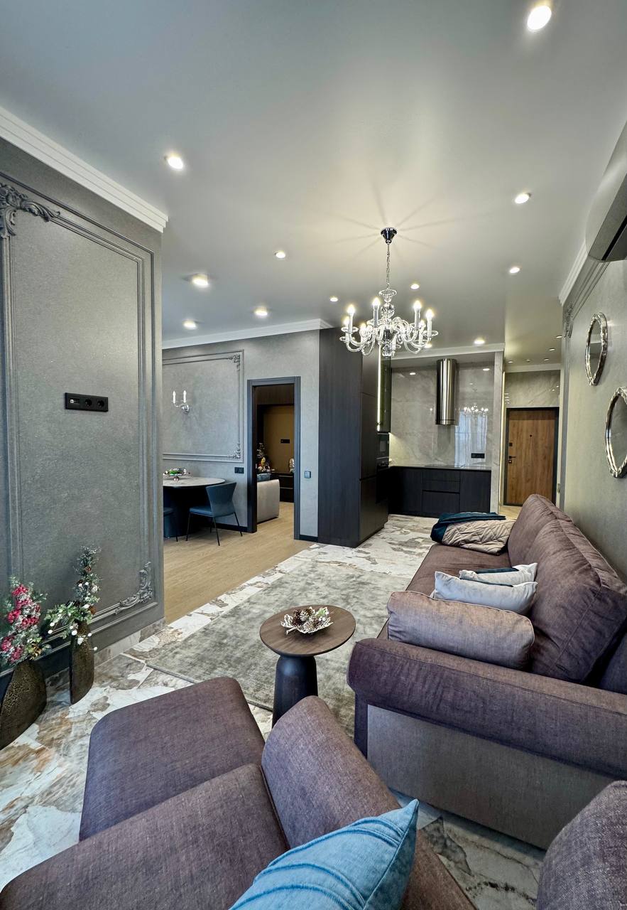 Новая квартира с ремонтом в ЖК "Итака" - 2 отдельные + кухня-гостиная ID 53851 (Фото 3)