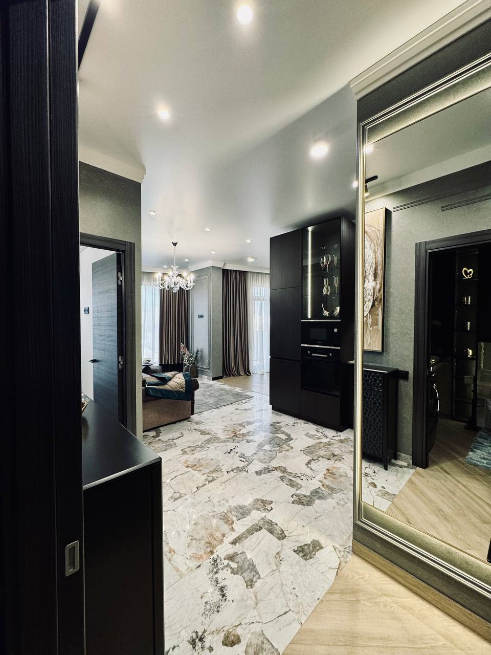 Новая квартира с ремонтом в ЖК "Итака" - 2 отдельные + кухня-гостиная ID 53851 (Фото 8)