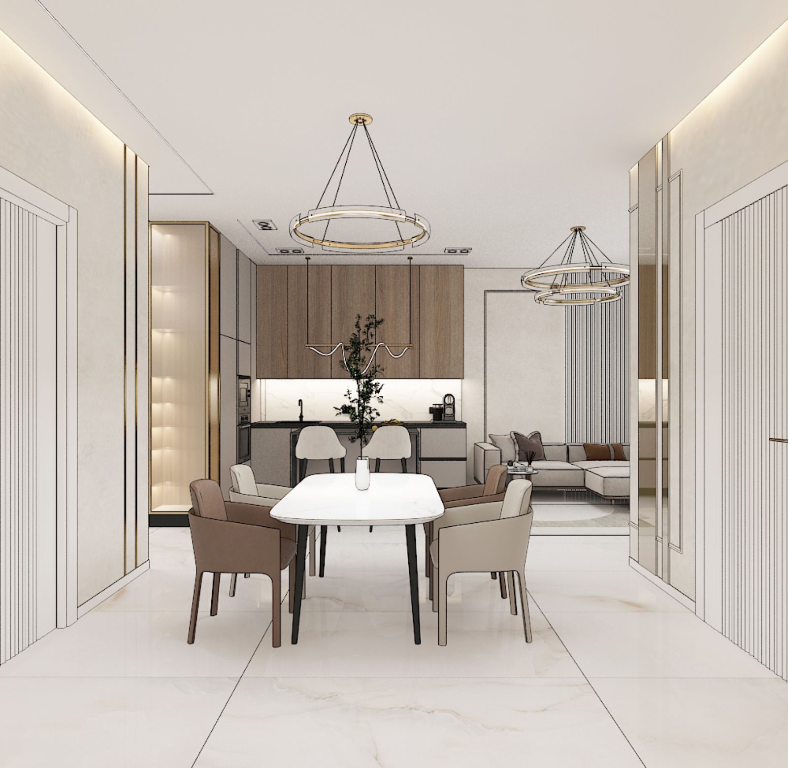  Продам четырёх комнатную квартиру в ЖК "Акрополь" с видом моря ID 53965 (Фото 2)