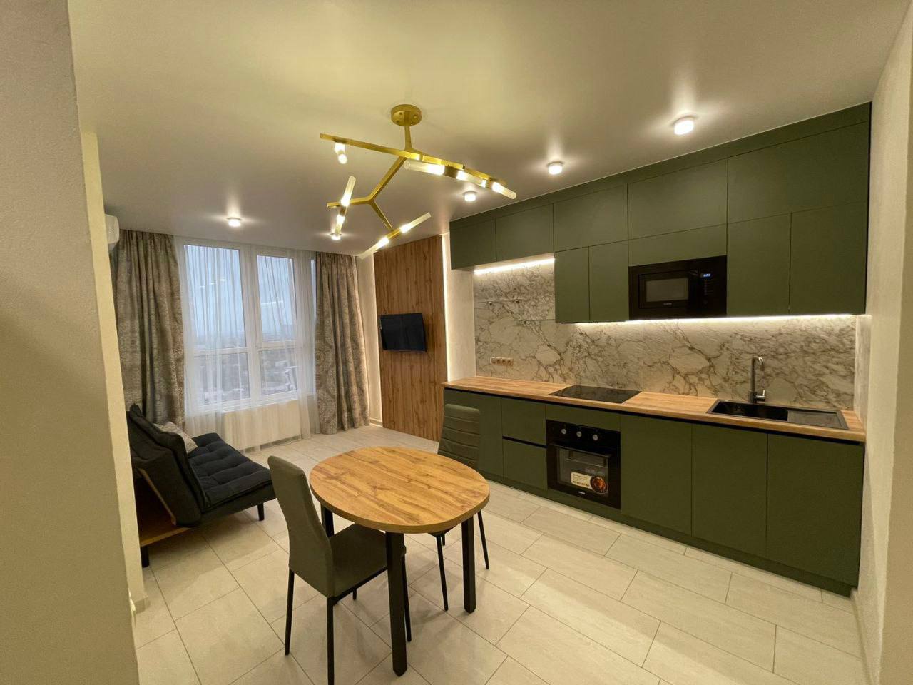 1комнатная квартира с дизайнерским ремонтом в ЖК "Modern"!!! ID 53993 (Фото 1)