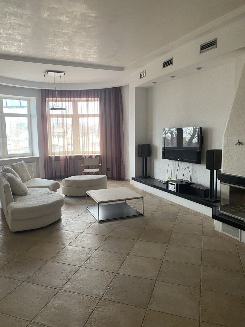 Трехкомнатная квартира в Мукачевском переулке с камином - вид на море ID 54050 (Фото 2)