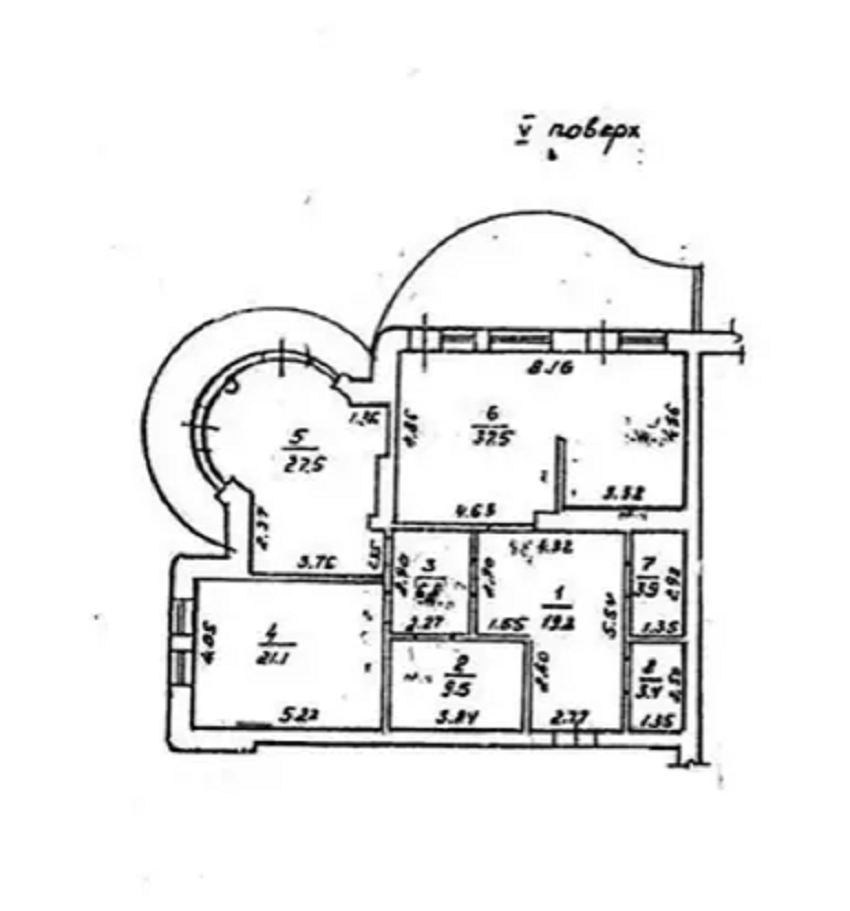 Продается трех комнатная квартира в Мукачевском переулке ID 54055 (Фото 7)