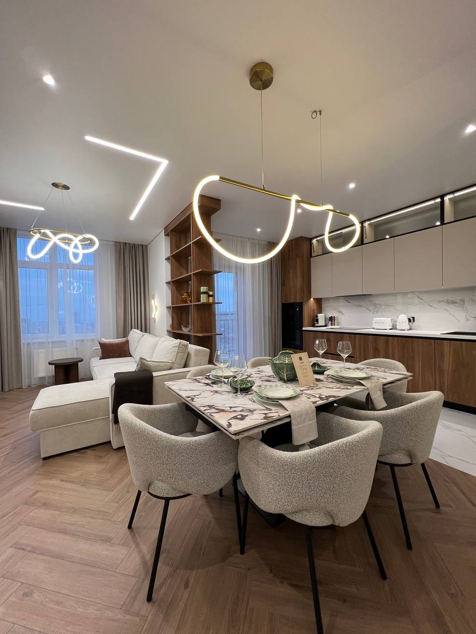 Квартира 3 спальни и 2 террасы с видом на ипподром и море!!! ID 54076 (Фото 1)