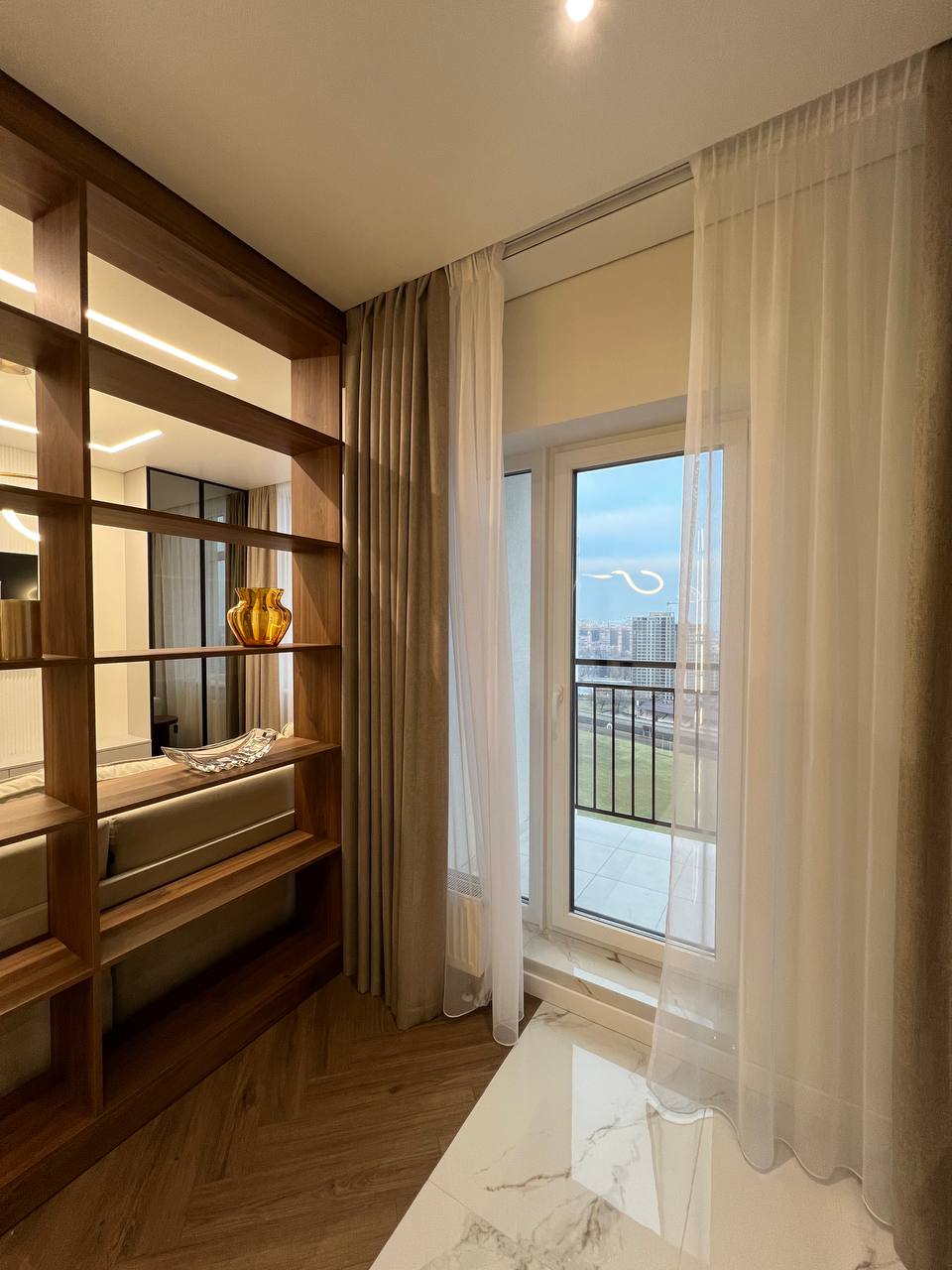 Квартира 3 спальни и 2 террасы с видом на ипподром и море!!! ID 54076 (Фото 6)