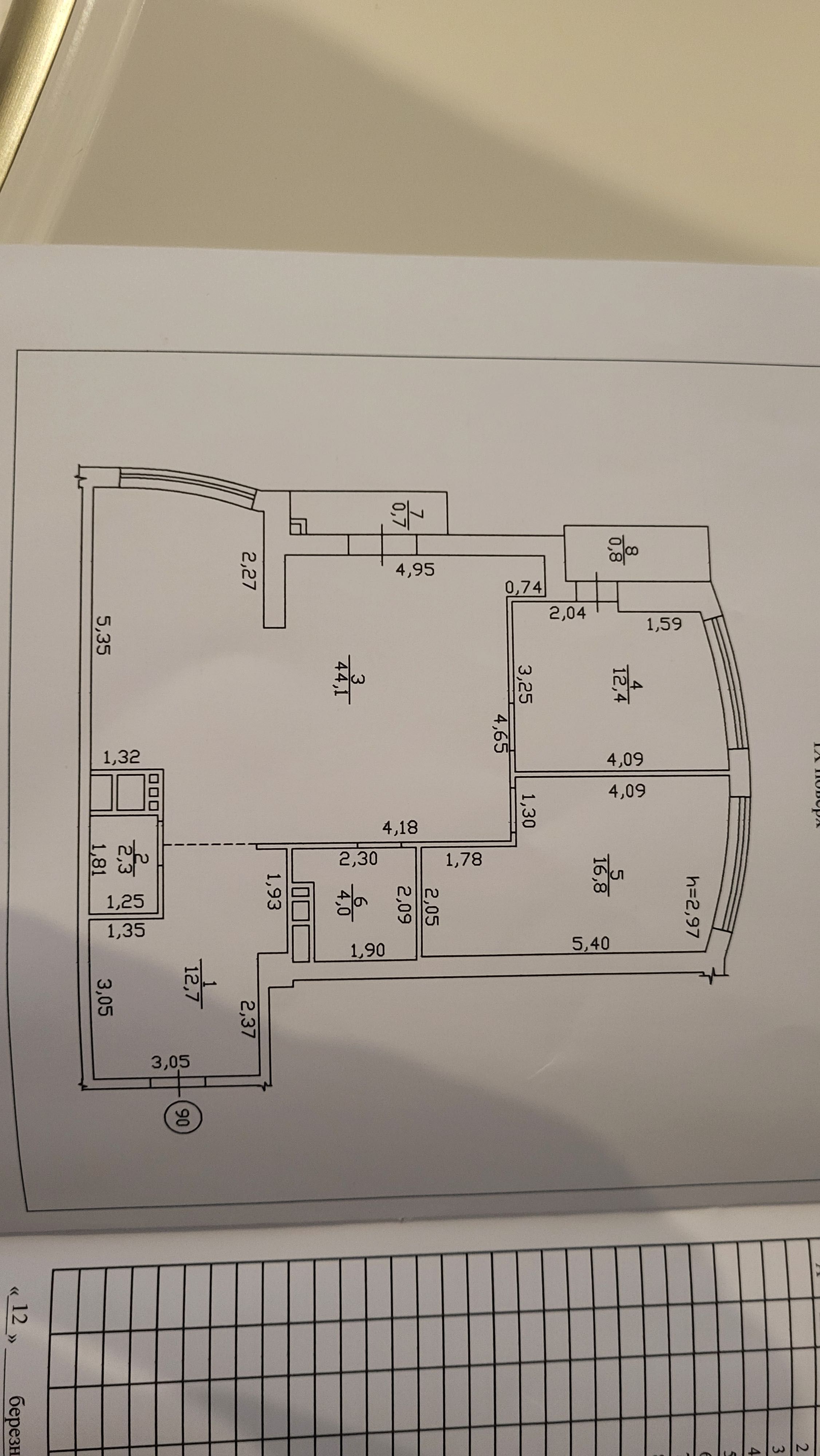 Продажа 3-комнатной квартиры в элитном ЖК «Бельэтаж» в центре Одессы.  ID 54084 (Фото 23)