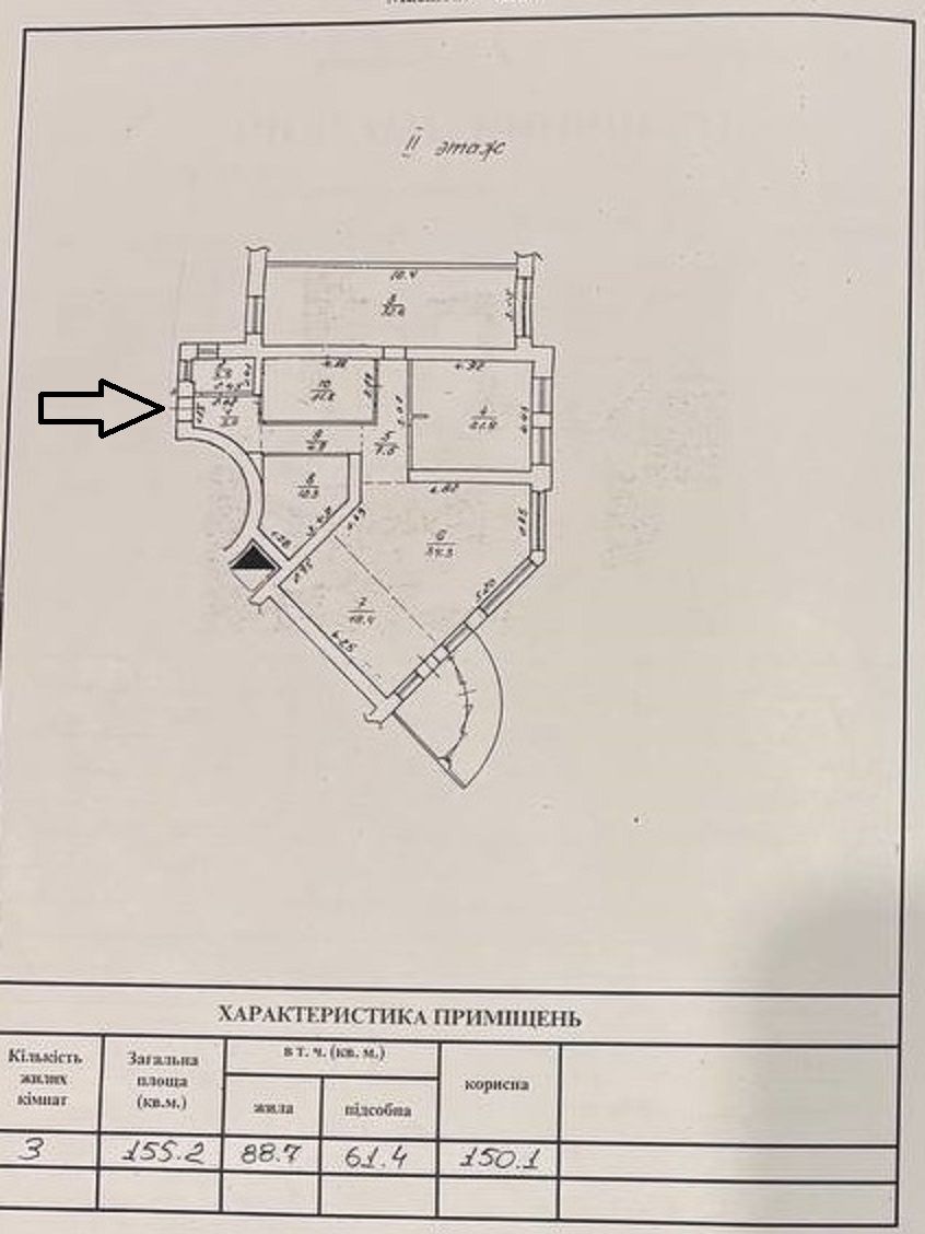ЖК "Кошкин дом". Квартира 155 м² с террасой в Аркадии — 2 спальни ID 54095 (Фото 8)