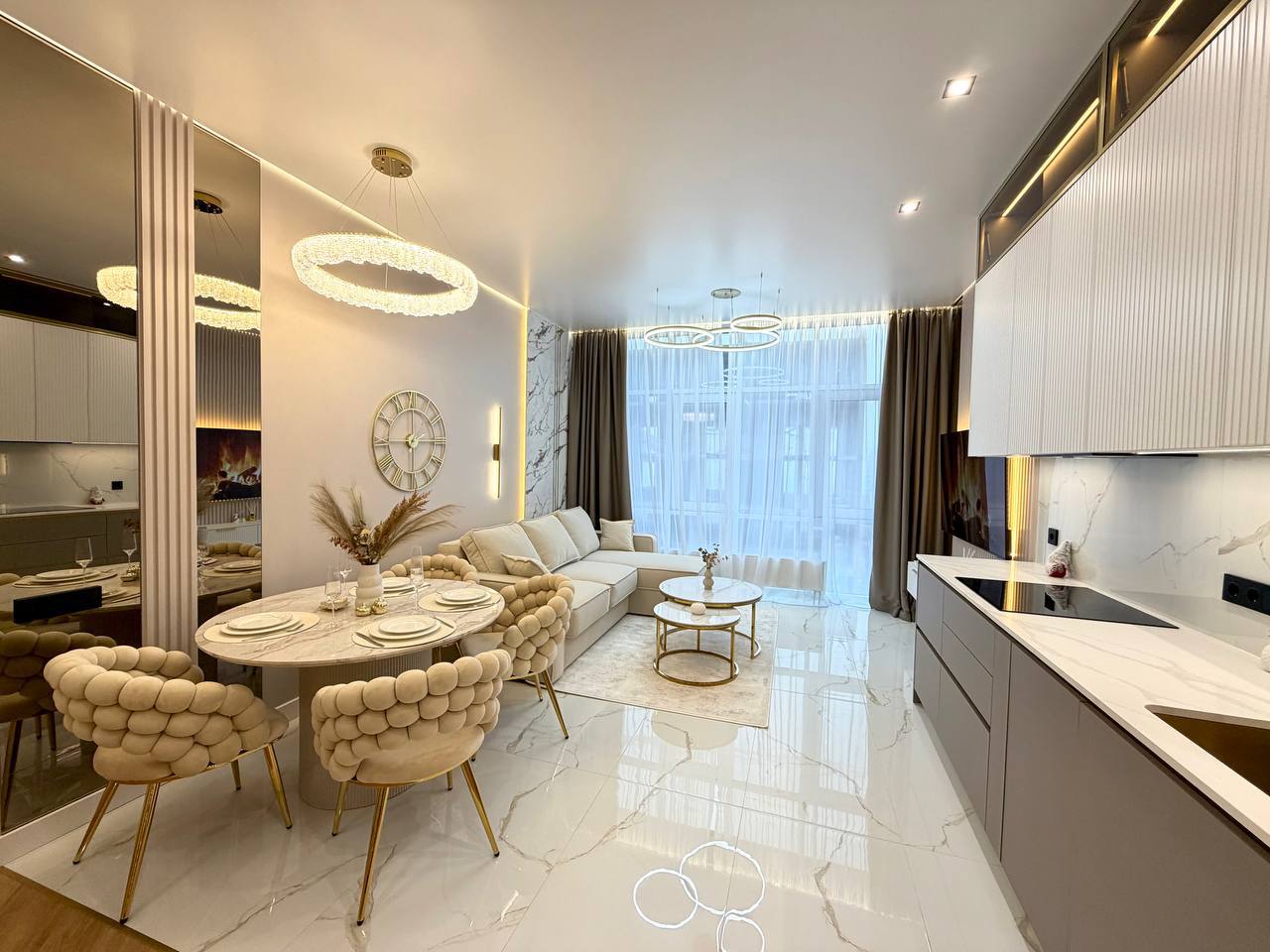 3-комнатная квартира с видом на море в ЖК «Элегия Парк», Аркадия ID 54130 (Фото 1)