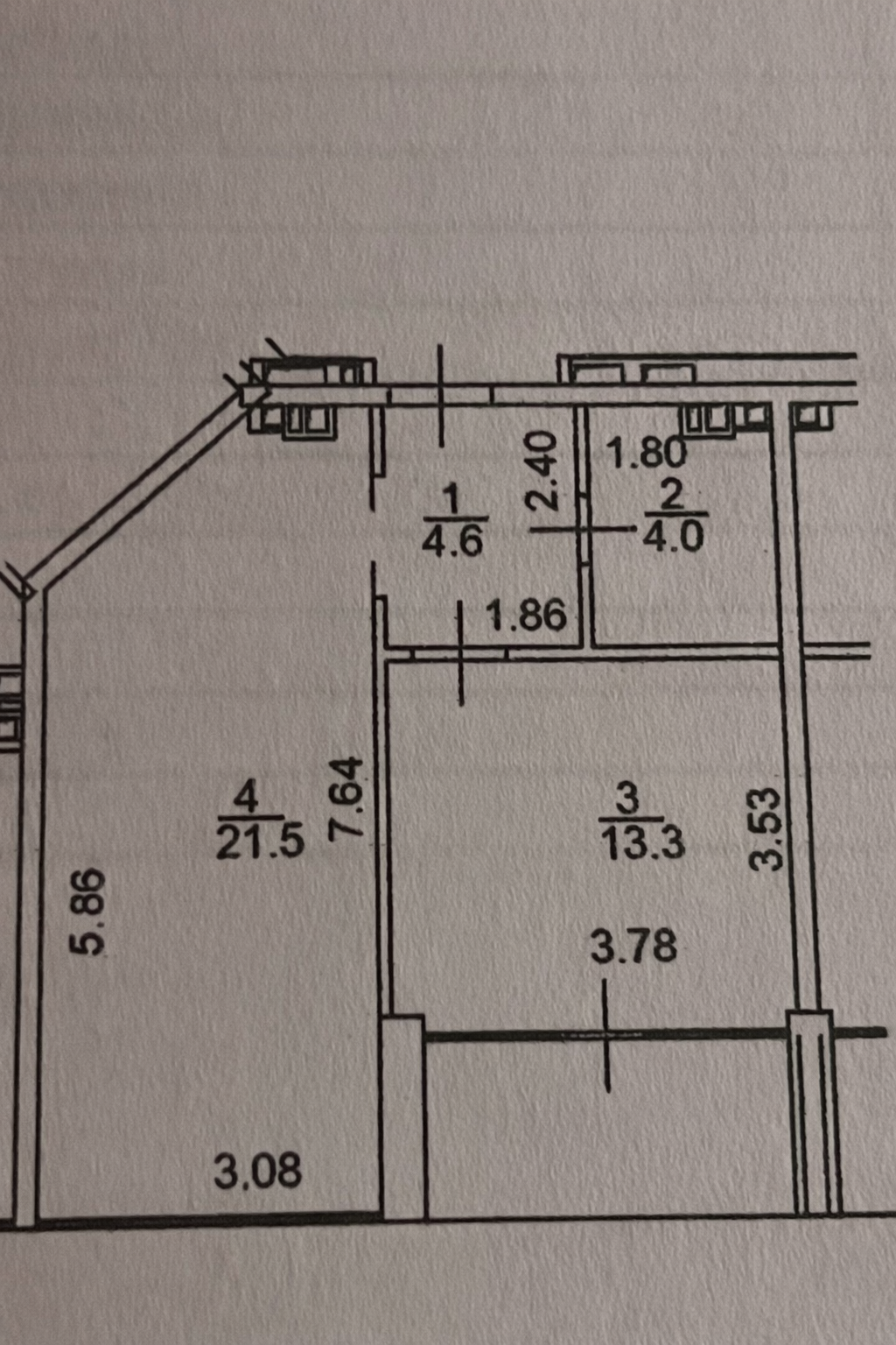 1-комнатные апартаменты 46 м2 ЖК Кандинский ID 54177 (Фото 7)