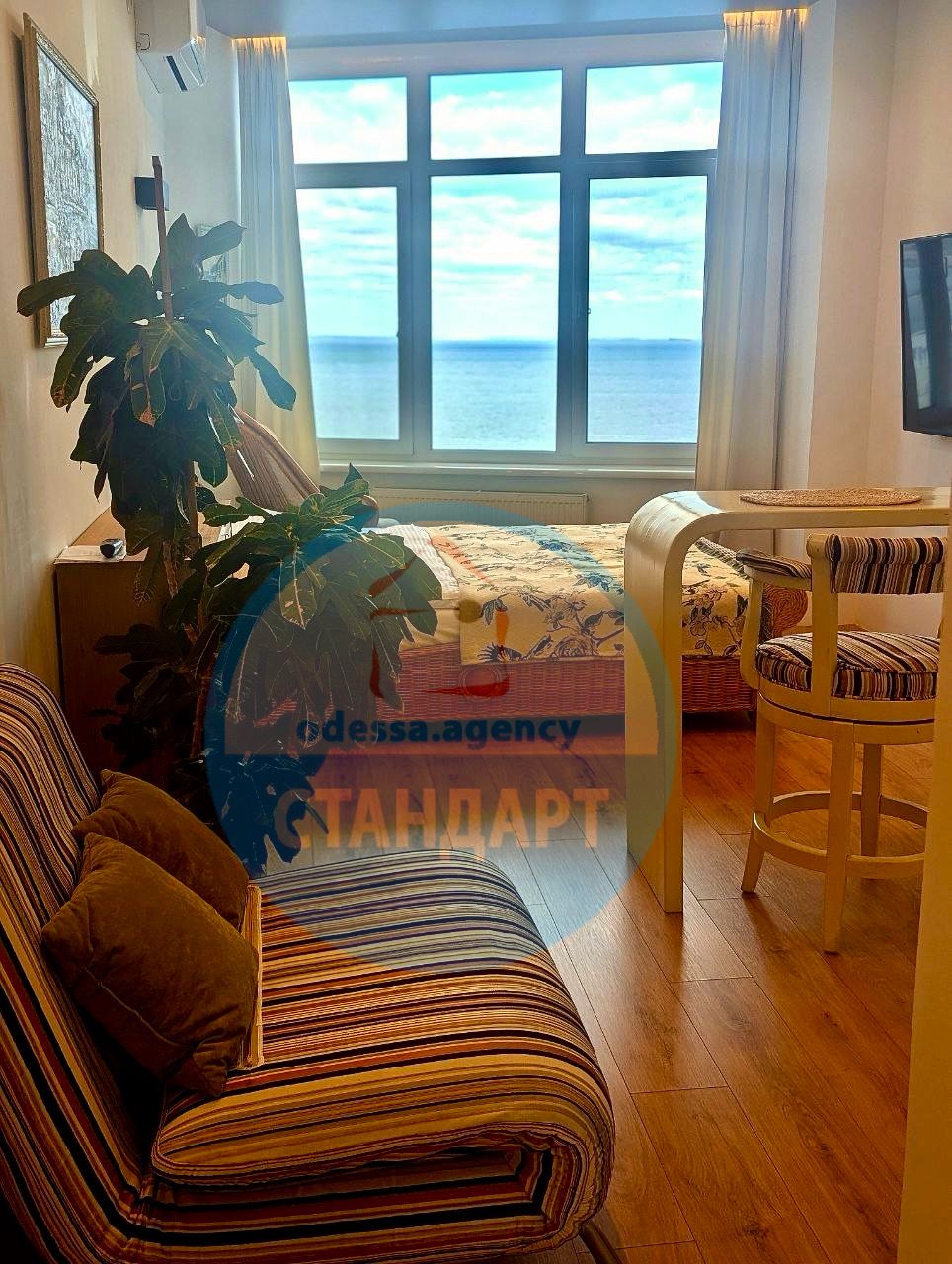 Квартира с прямым видом на море/Готовый бизнес ЖК "Морская симфония" ID 54180 (Фото 3)